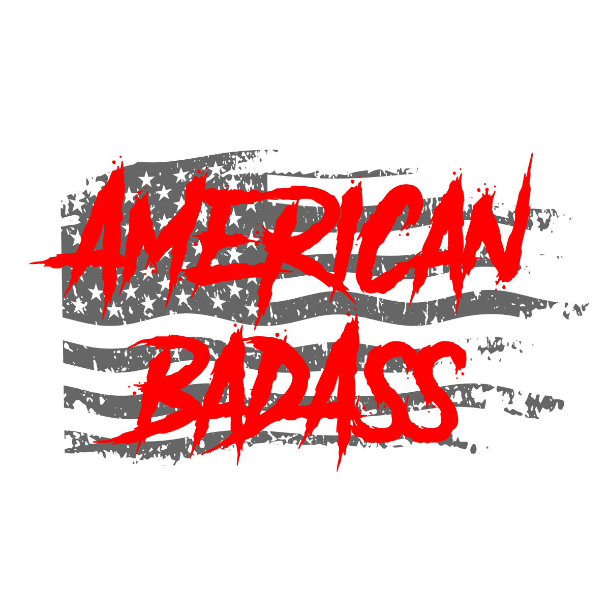AMERICAN BADASS PATRIOTIC SHIRT
