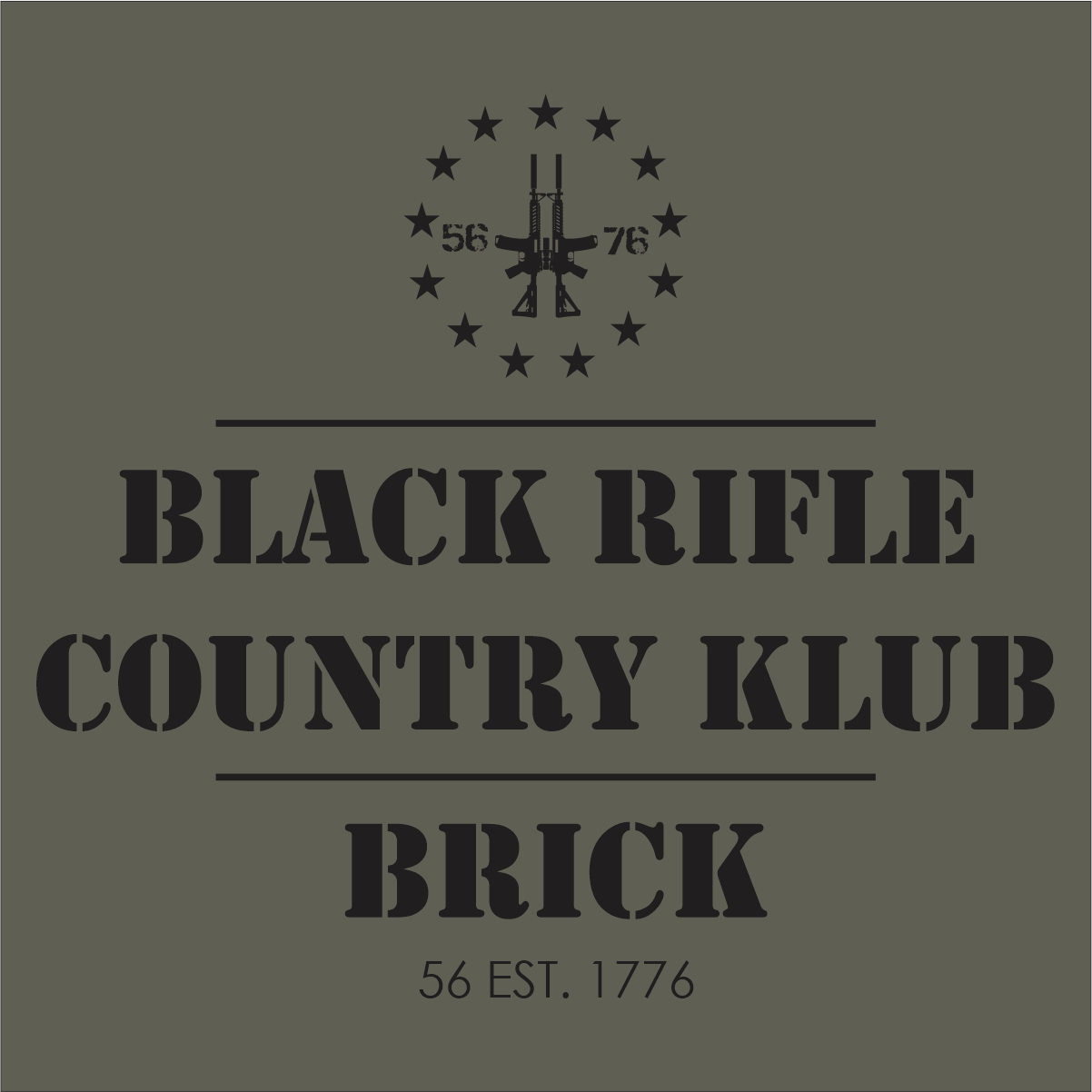 BLACK RIFLE COUNTRY KLUB PRIDE I SHIRT