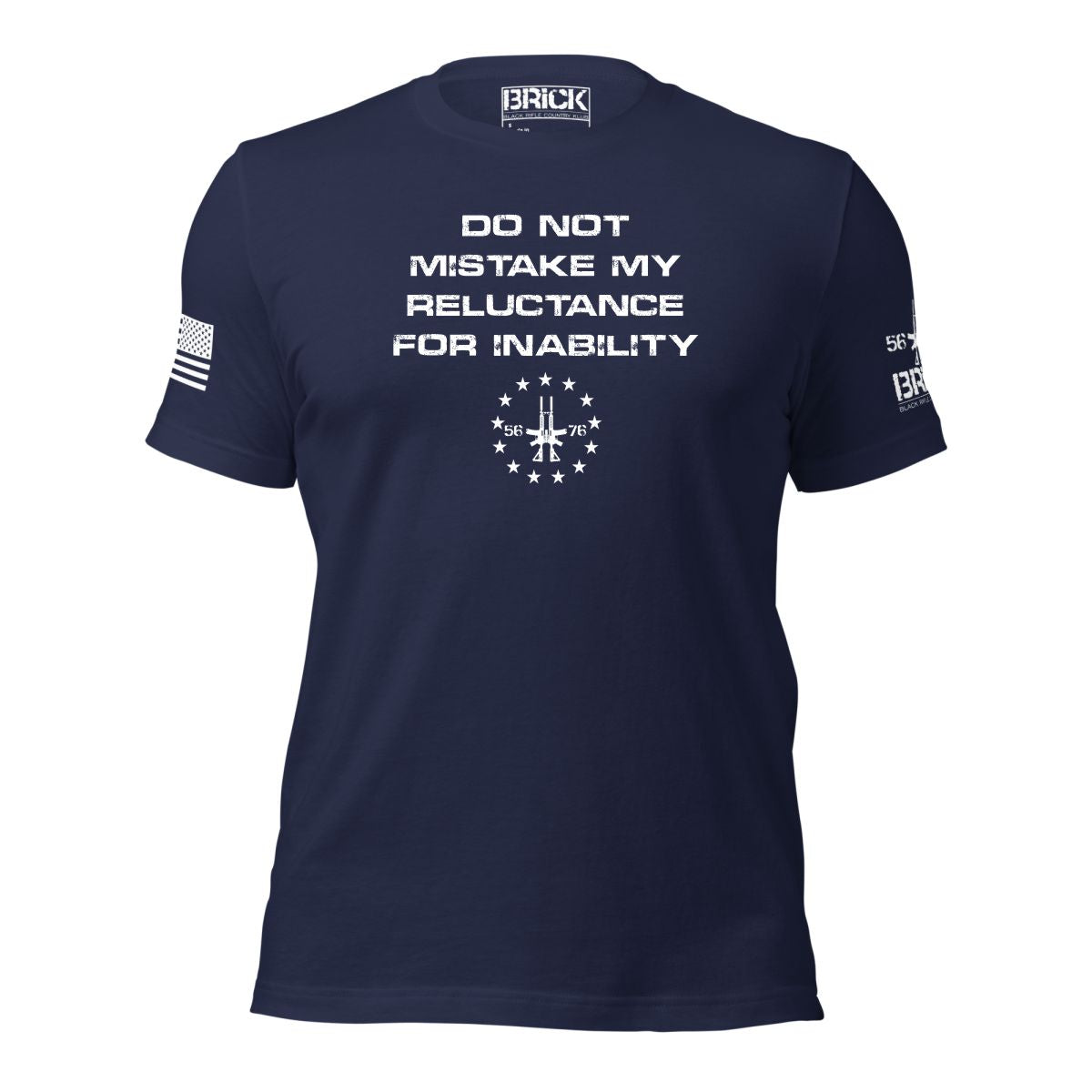 RELUCTANCE FOR INABILITY 2A T-SHIRT