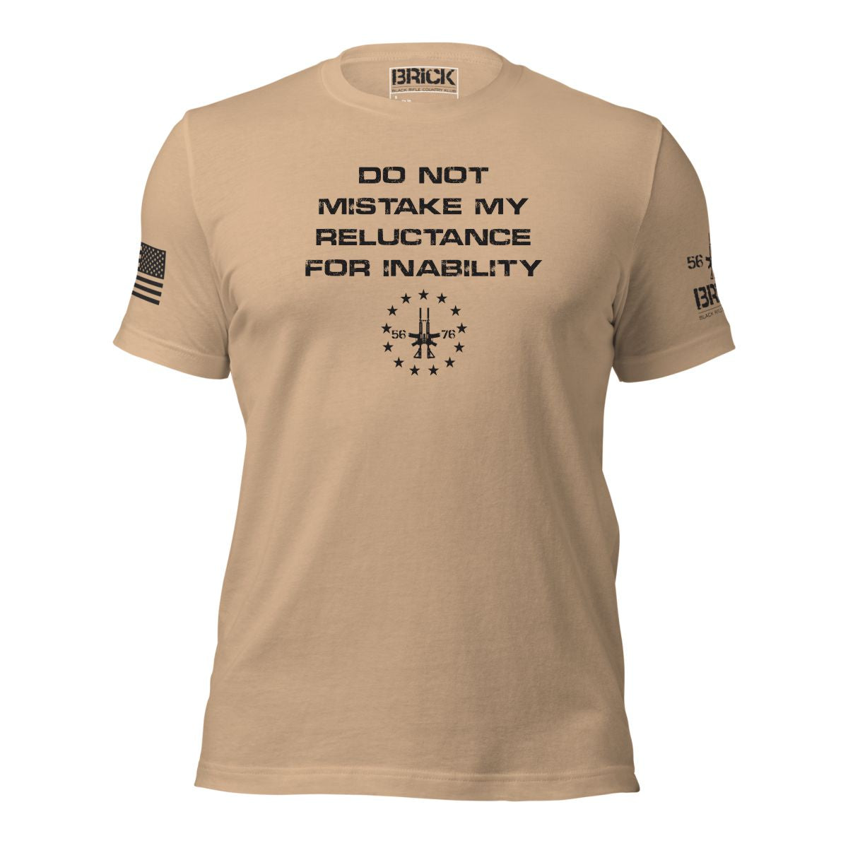 RELUCTANCE FOR INABILITY 2A T-SHIRT