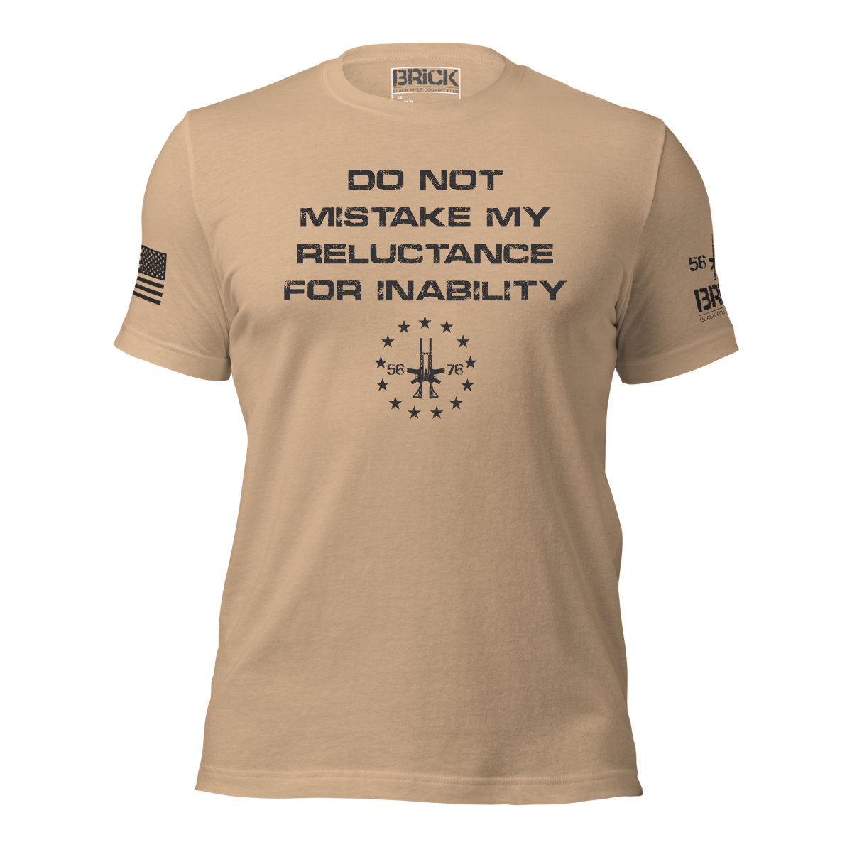 RELUCTANCE FOR INABILITY 2A T-SHIRT
