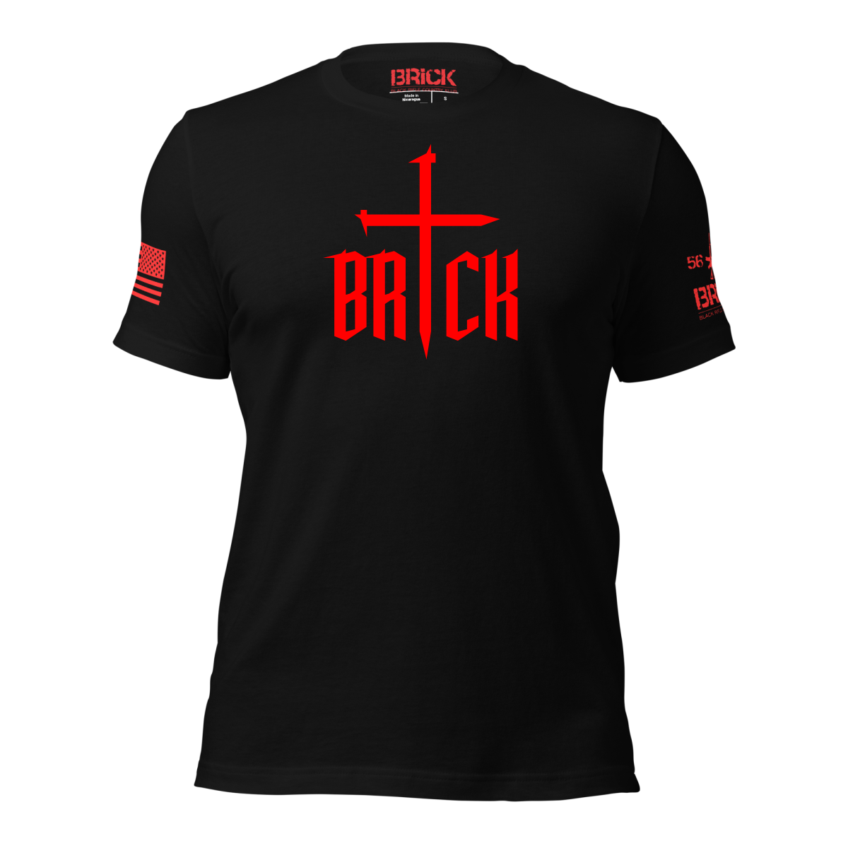 BRICK NAIL CROSS FAITH T-SHIRT