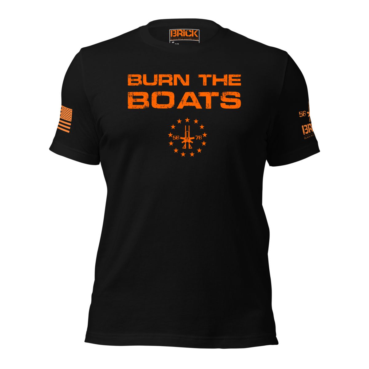 BURN THE BOATS! 2A PATRIOTIC SHIRT