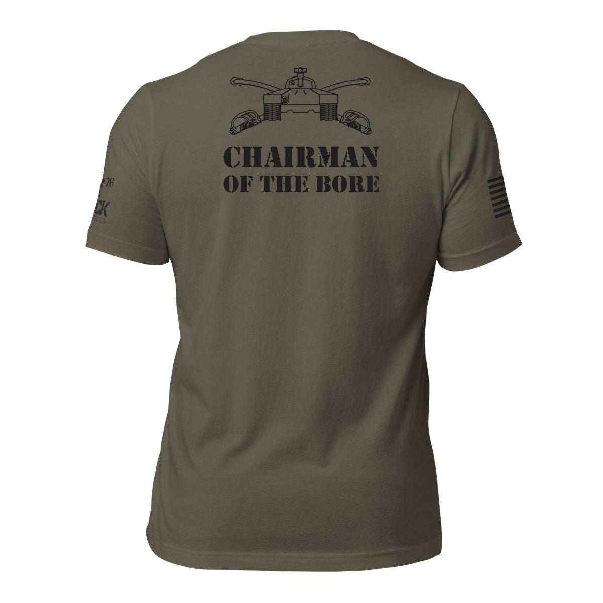 CHAIRMAN OF THE BORE MILITARY T-SHIRT