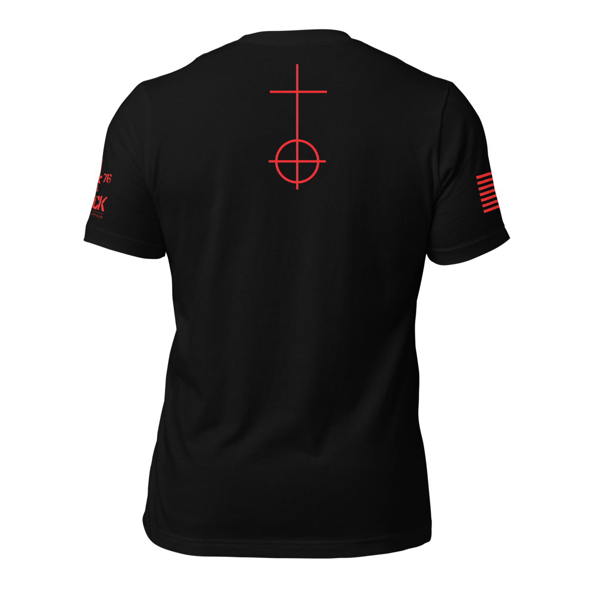 CROSSES AND CROSSHAIRS GRAPHIC T-SHIRT