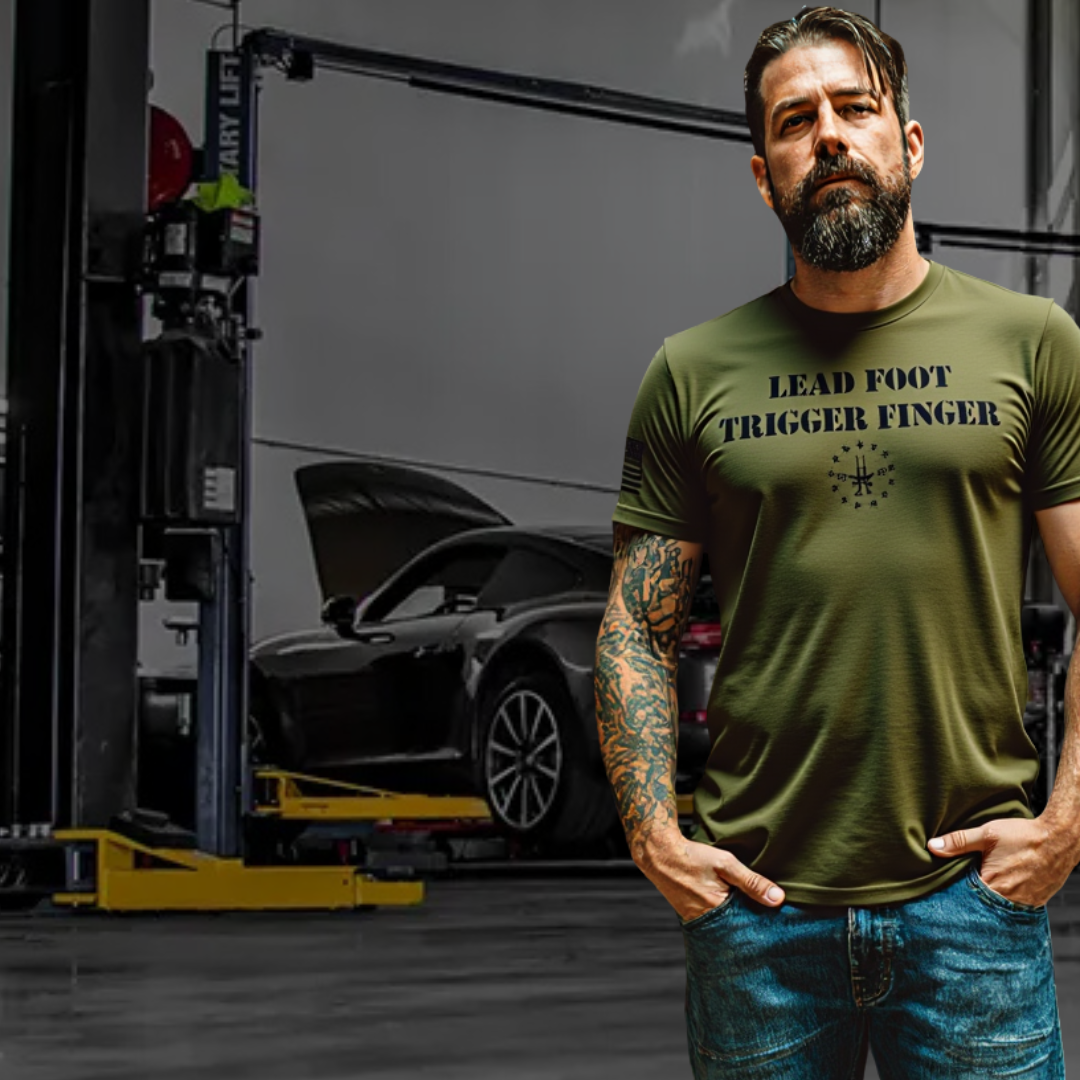 LEAD FOOT TRIGGER FINGER T-SHIRT