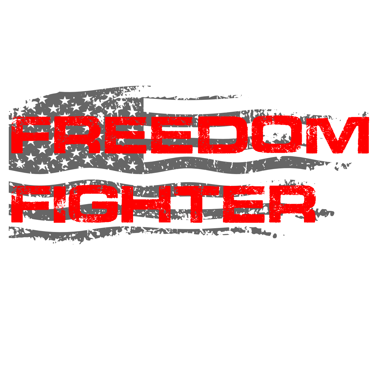 FREEDOM FIGHTER PATRIOTIC T-SHIRT