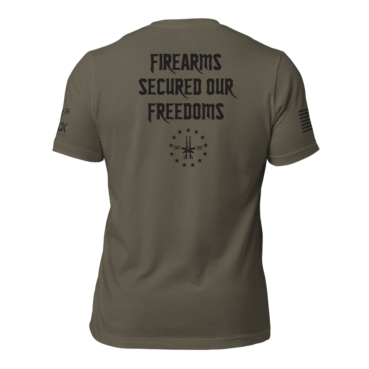 FIREARMS SECURED FREEDOMS 2A SHIRT