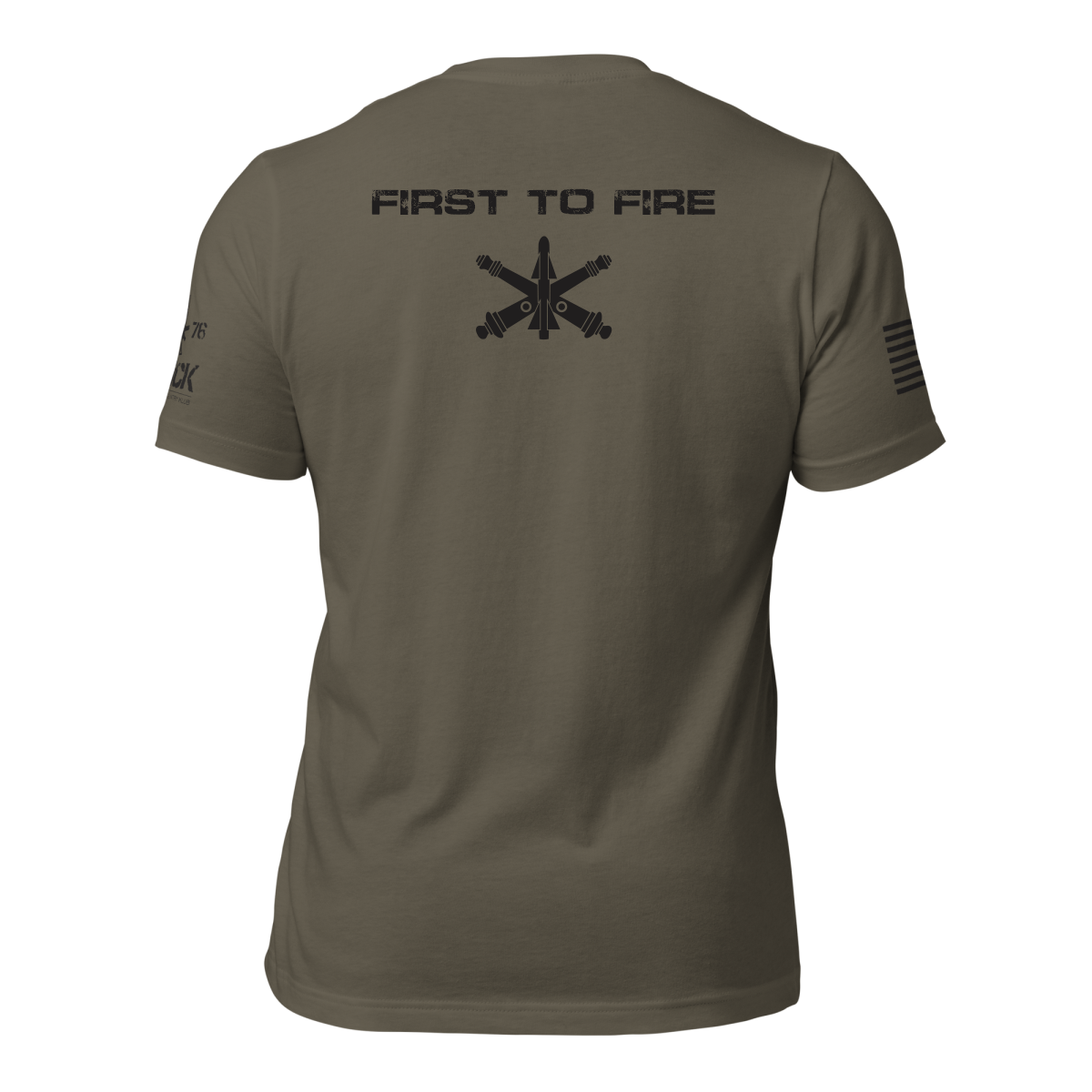 FIRST TO FIRE GRAPHIC T-SHIRT