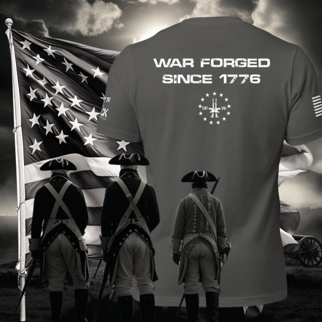 WAR FORGED SINCE 1776 2A PATRIOTIC SHIRT