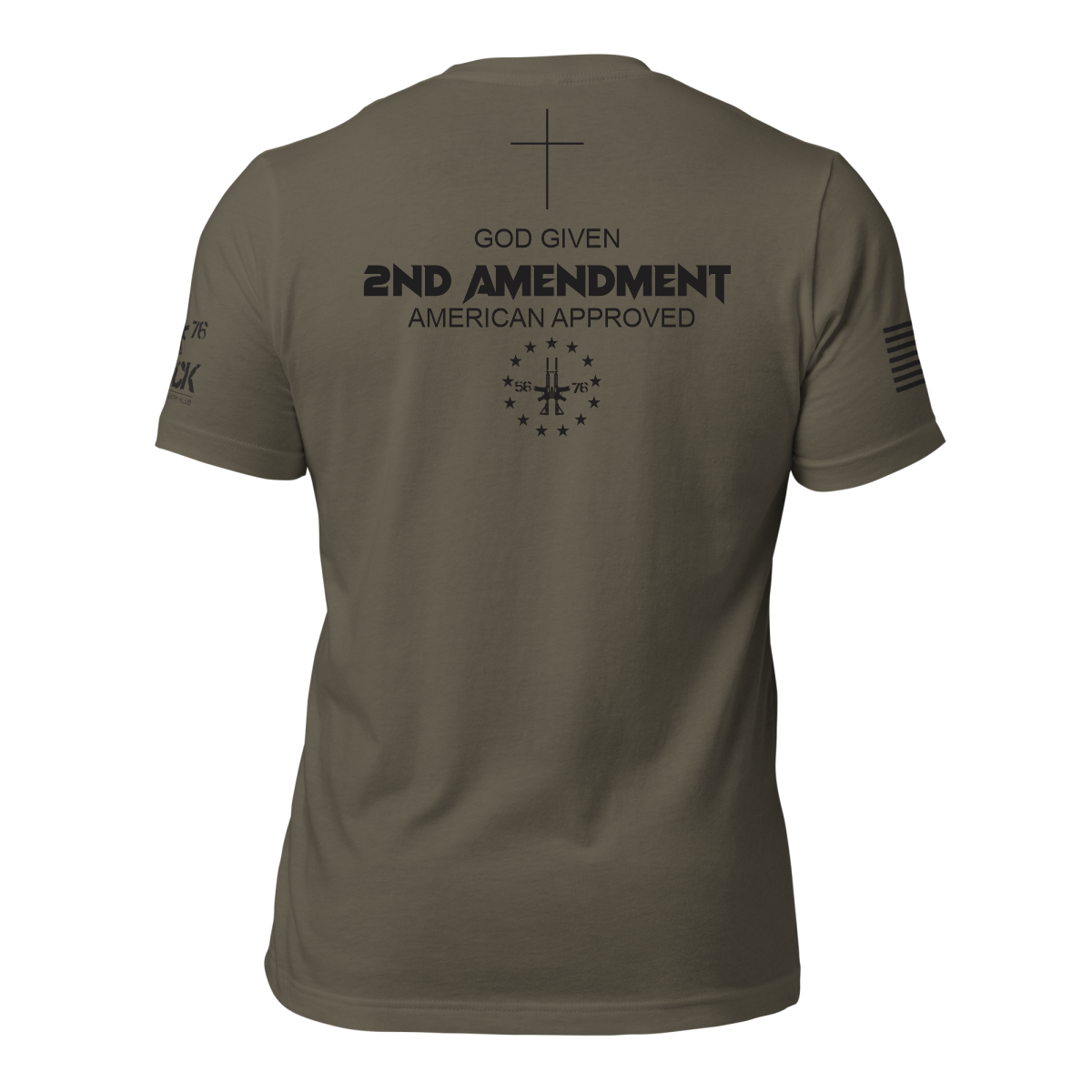 GOD GIVEN AMERICAN APPROVED 2A SHIRT