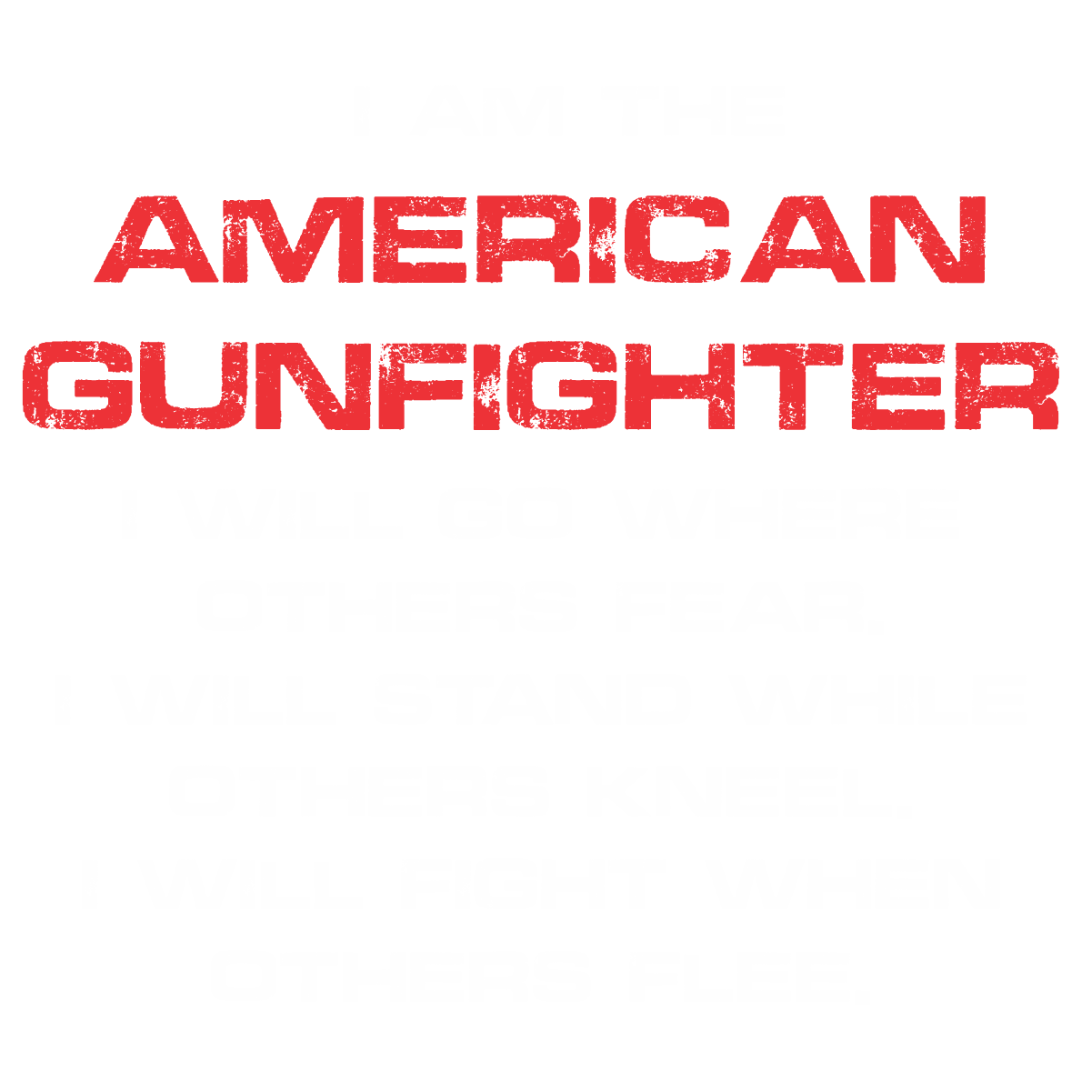 AMERICAN GUNFIGHTER 2A PATRIOTIC SHIRT
