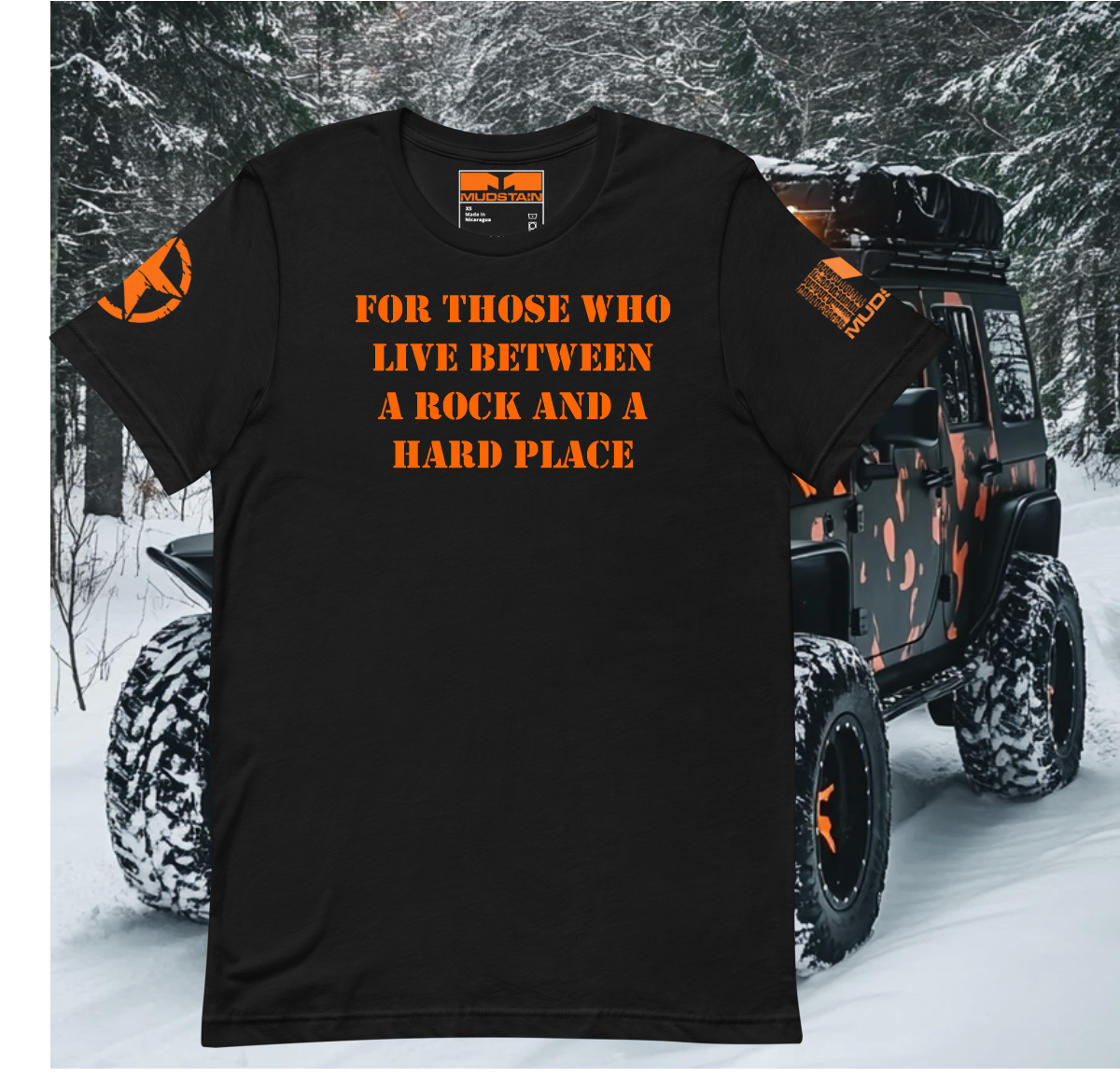 ROCK HARD PLACE JEEP SHIRT
