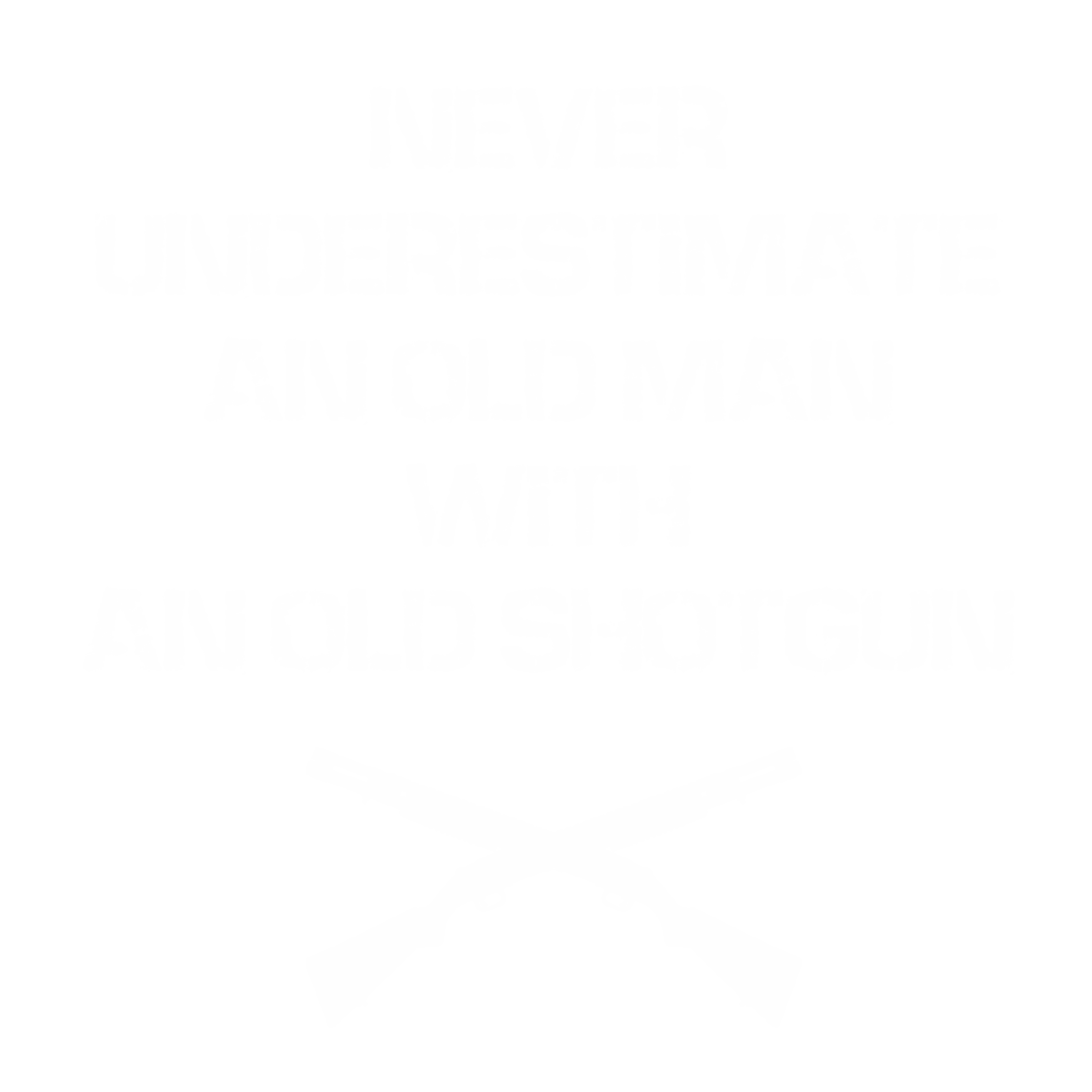OLD MAN OLD SHOTGUN 2A GRAPHIC T-SHIRT
