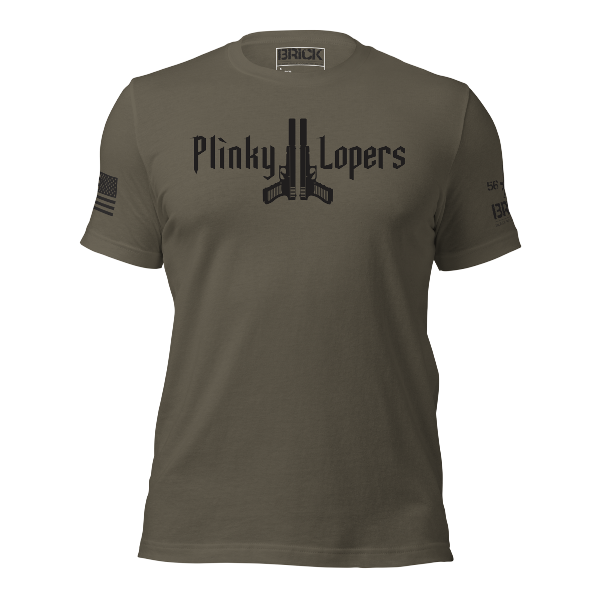 PLINKY LOPERS - BIG GUNS BIG CAMS SHIRT