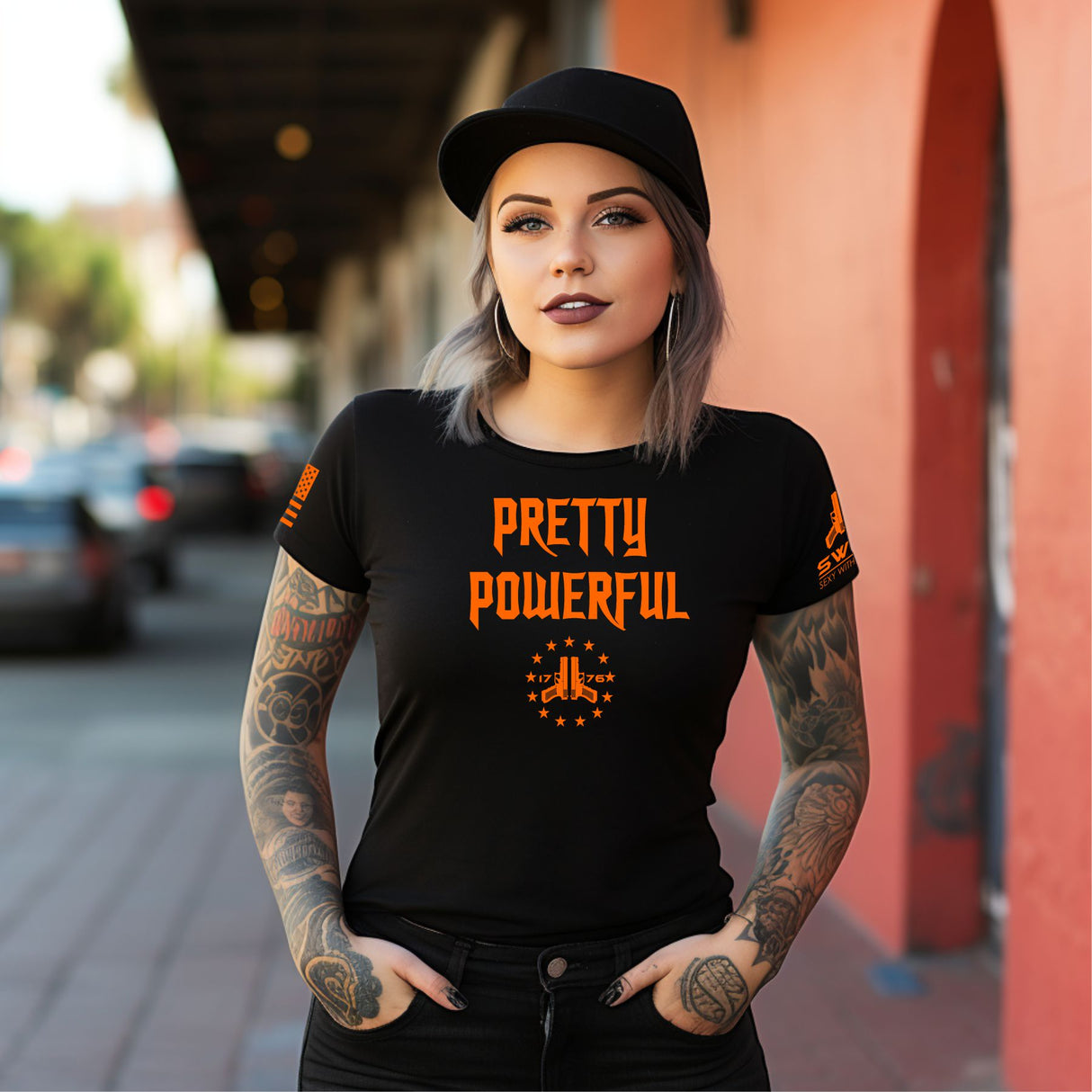 PRETTY. POWERFUL. LADIES SHIRT