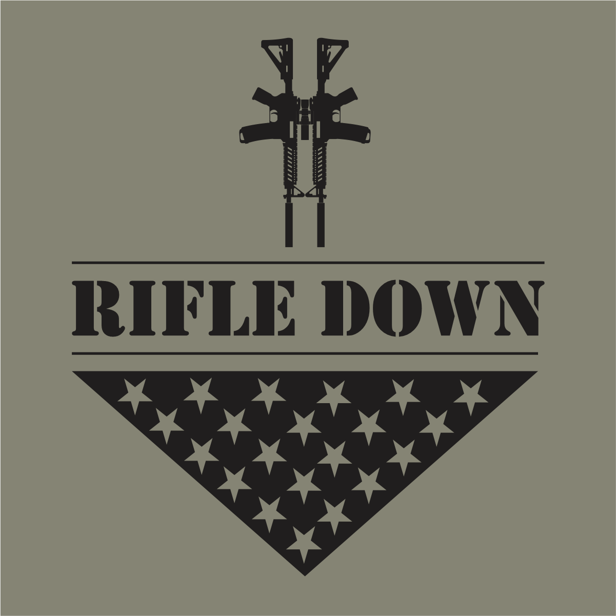 RIFLE DOWN HONOR SHIRT