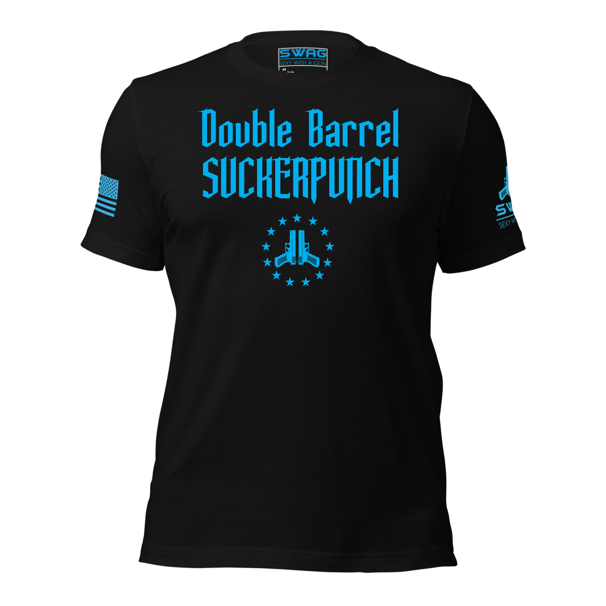 DOUBLE BARREL SUCKERPUNCH LADIES TEE SHIRT