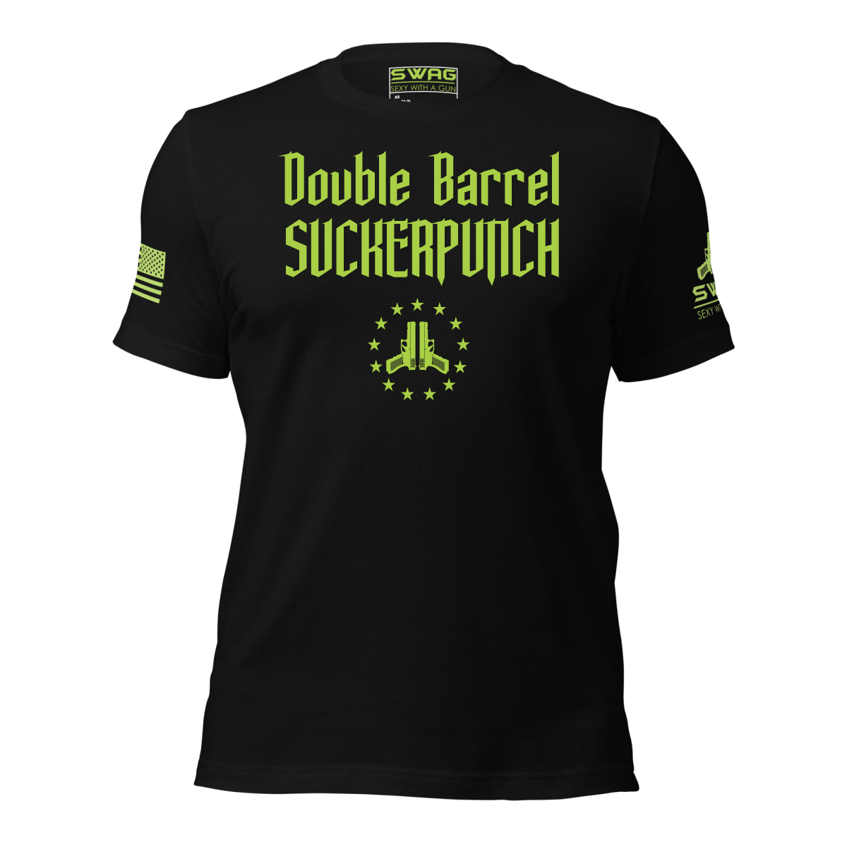 DOUBLE BARREL SUCKERPUNCH LADIES TEE SHIRT