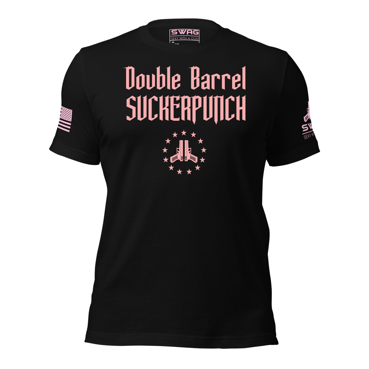 DOUBLE BARREL SUCKERPUNCH LADIES TEE SHIRT