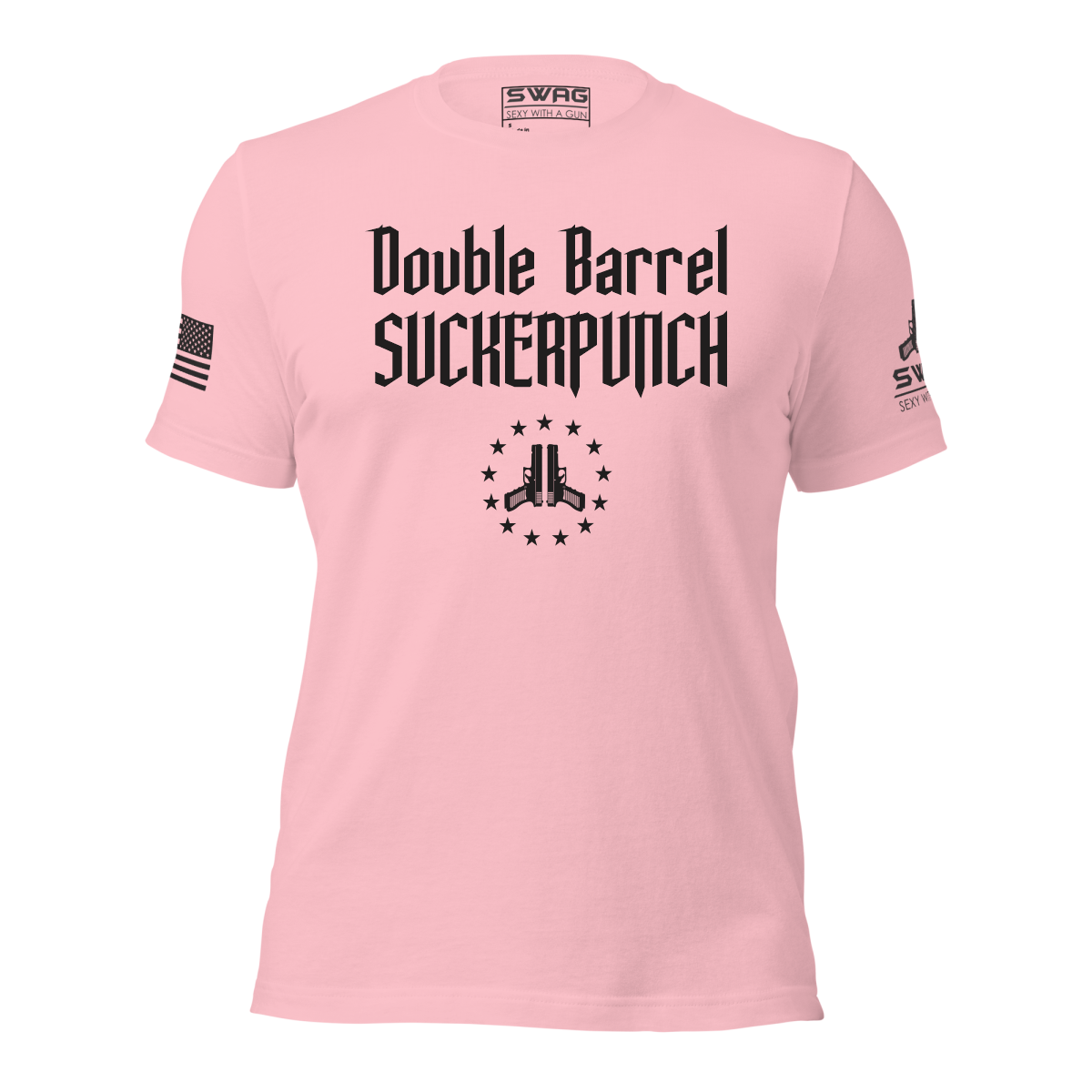 DOUBLE BARREL SUCKERPUNCH LADIES TEE SHIRT