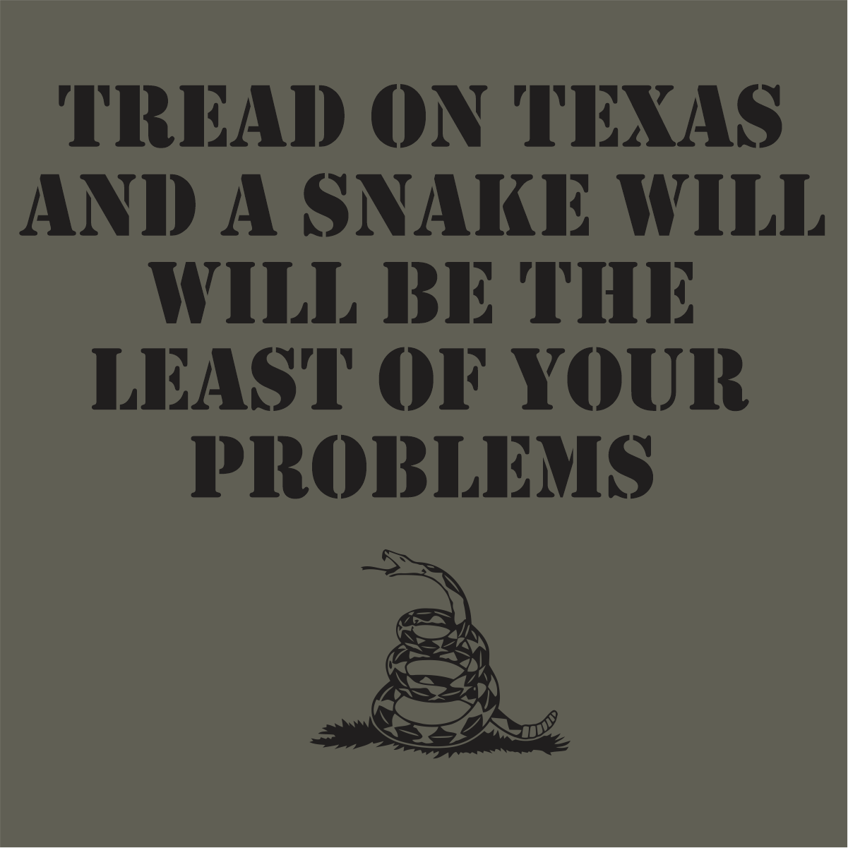 TREAD ON TEXAS 2A SHIRT