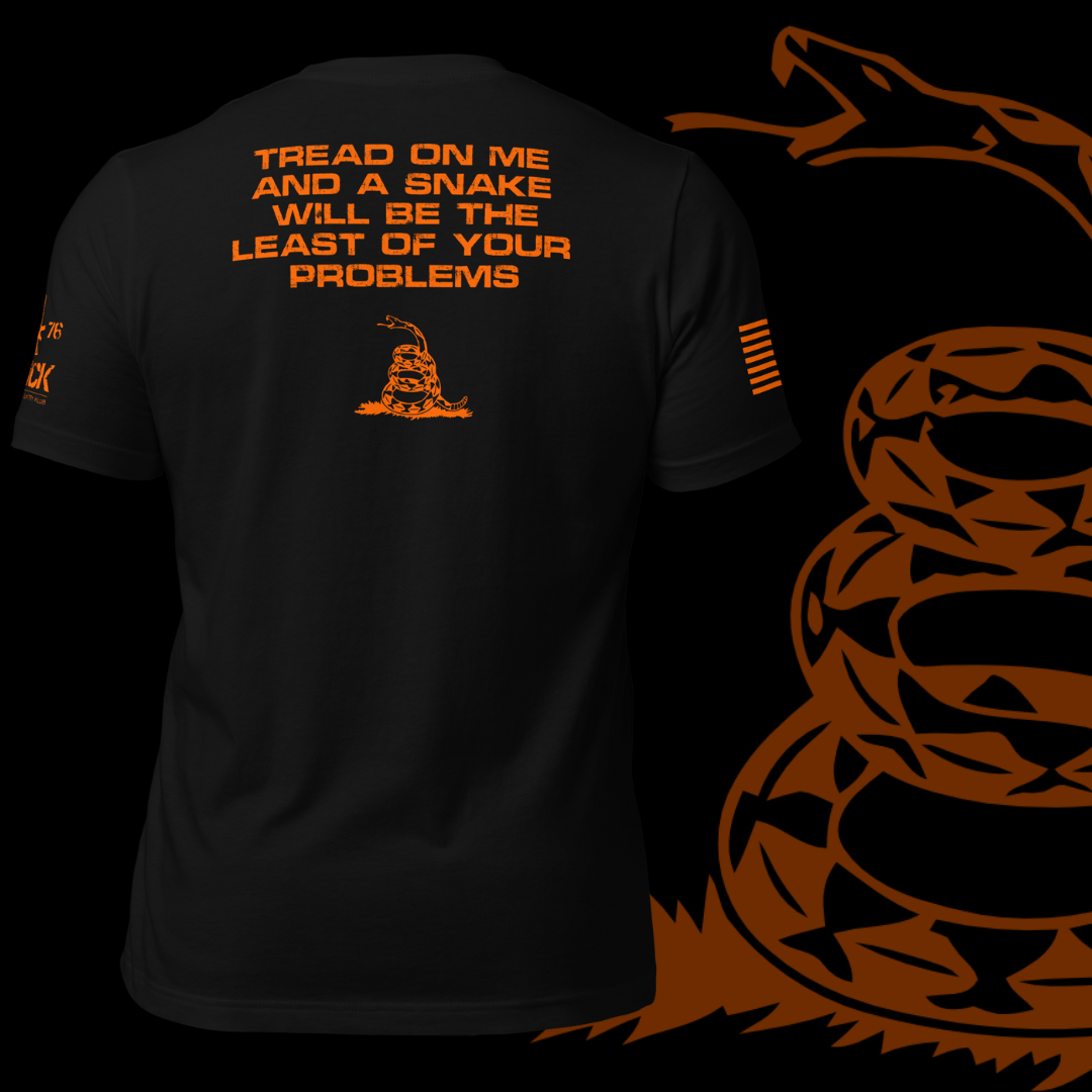 TREAD ON ME PROBLEMS 2A PATRIOTIC SHIRT