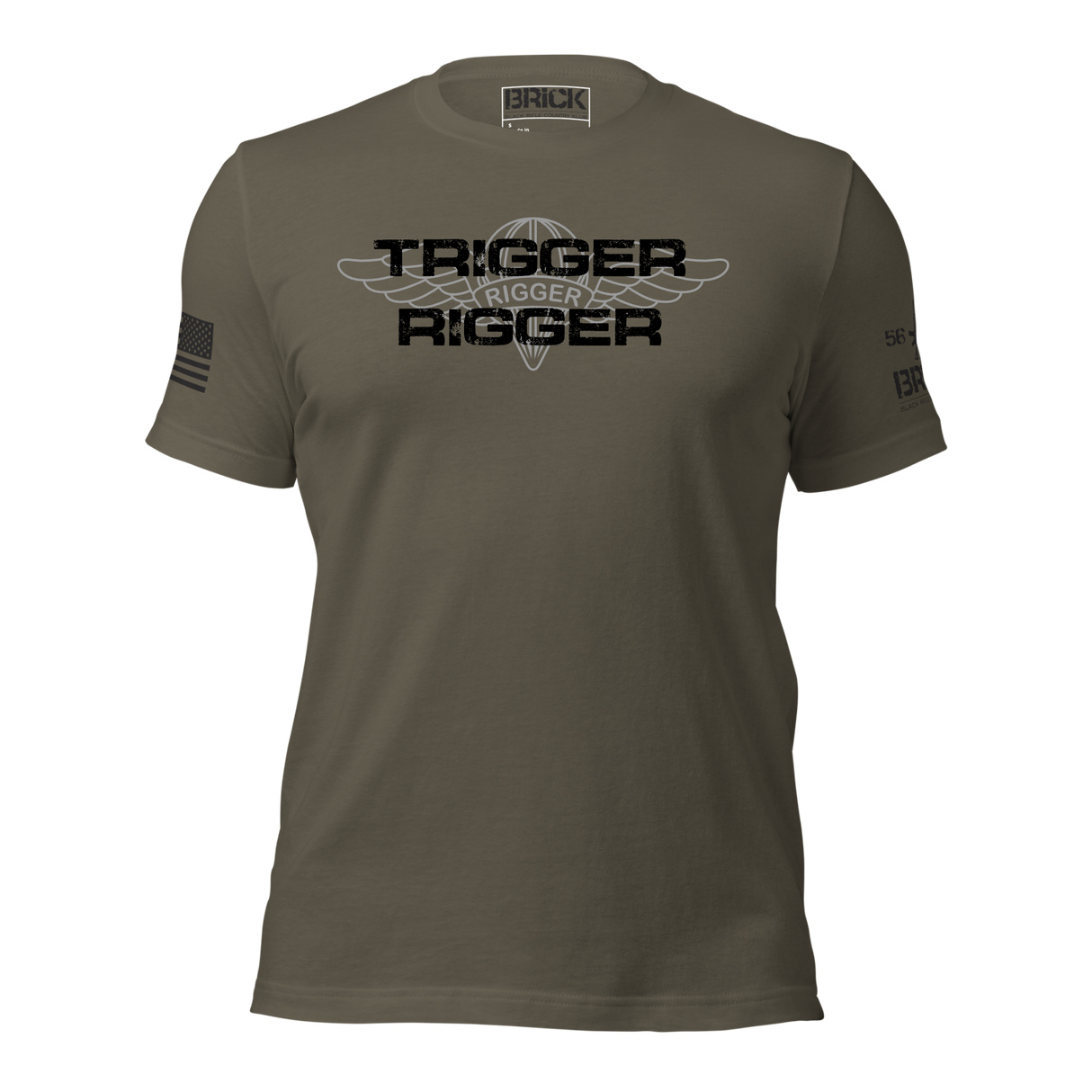 TRIGGER RIGGER MILITARY PARCHUTIST SHIRT 92R
