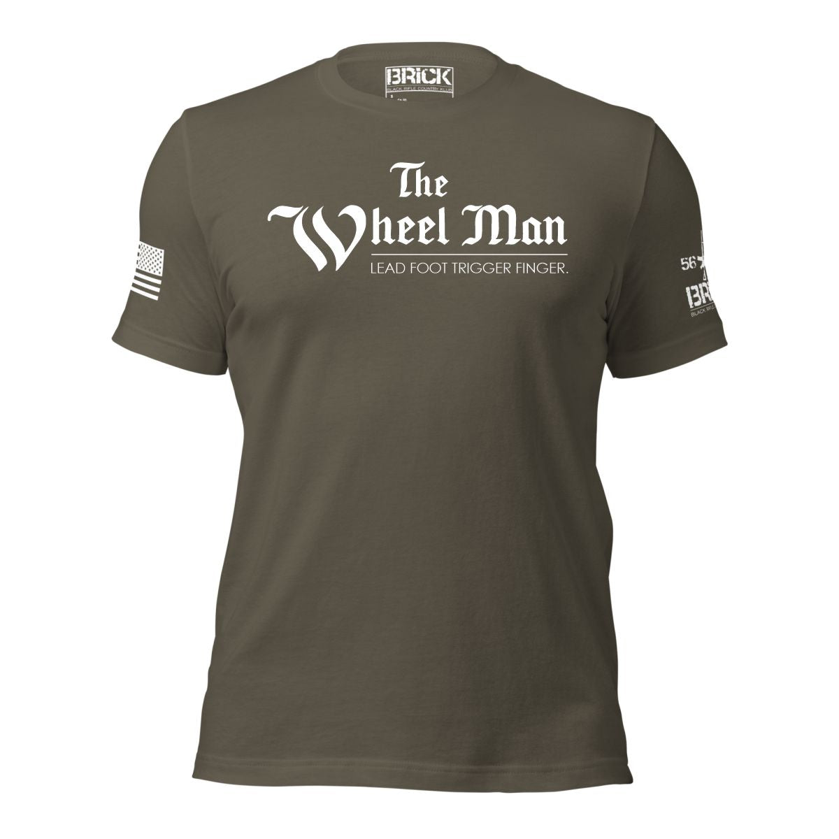 I AM THE WHEEL MAN DRIVING SHIRT