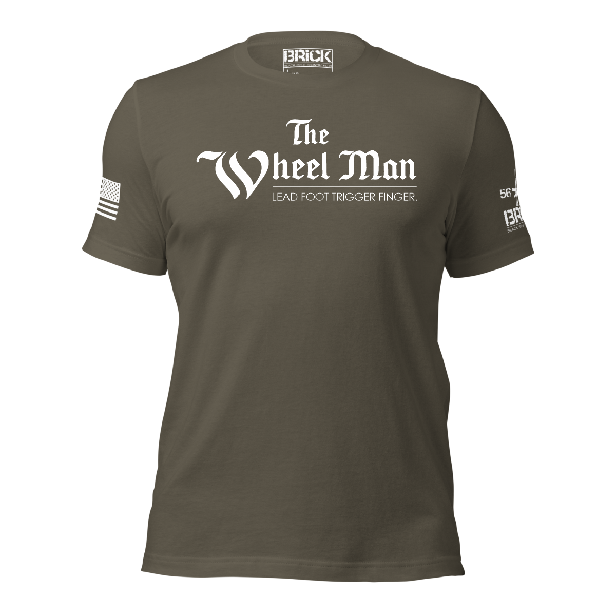 I AM THE WHEEL MAN DRIVING SHIRT