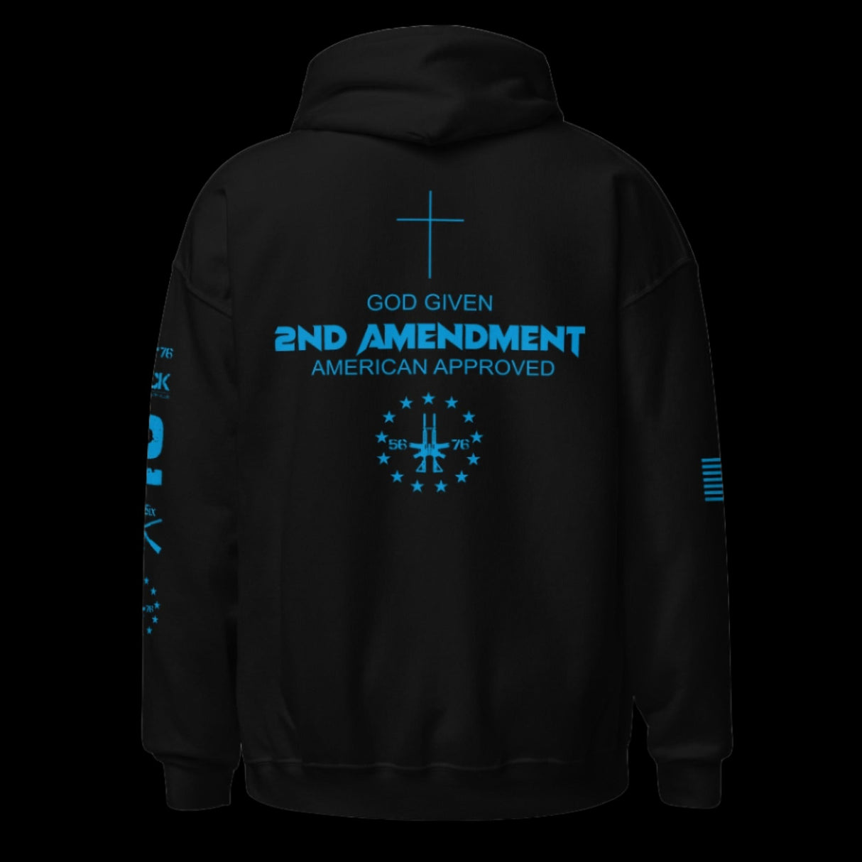 GOD GIVEN PATRIOTIC 2A HOODIE