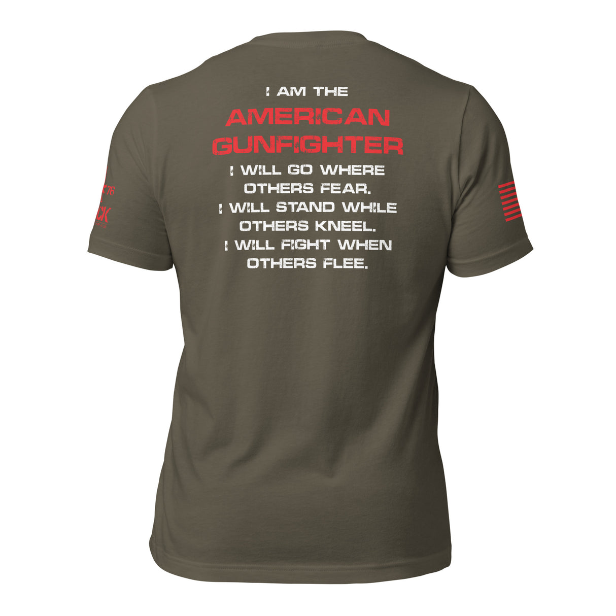 AMERICAN GUNFIGHTER 2A PATRIOTIC SHIRT