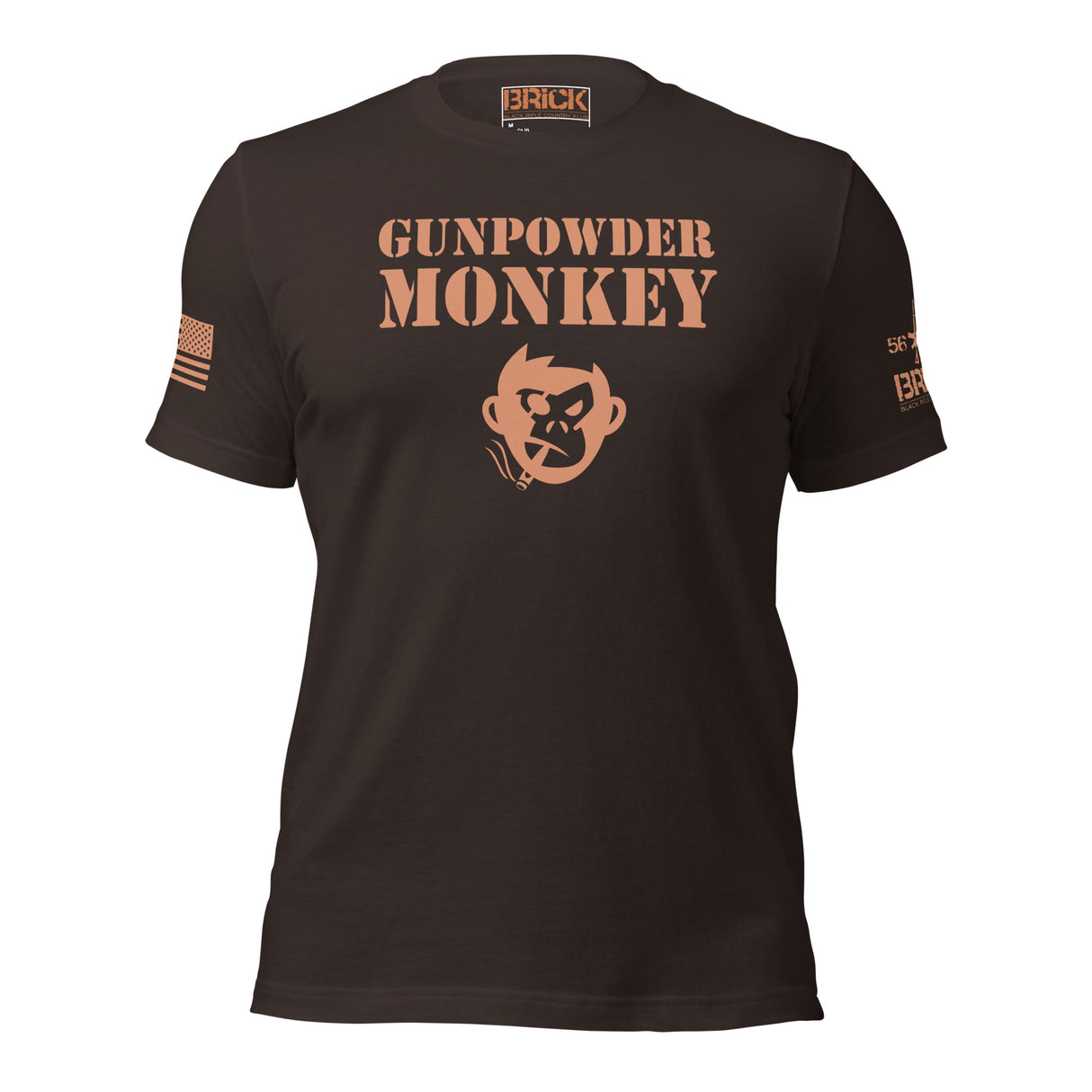 GUNPOWDER MONKEY 2A PATRIOTIC SHIRT