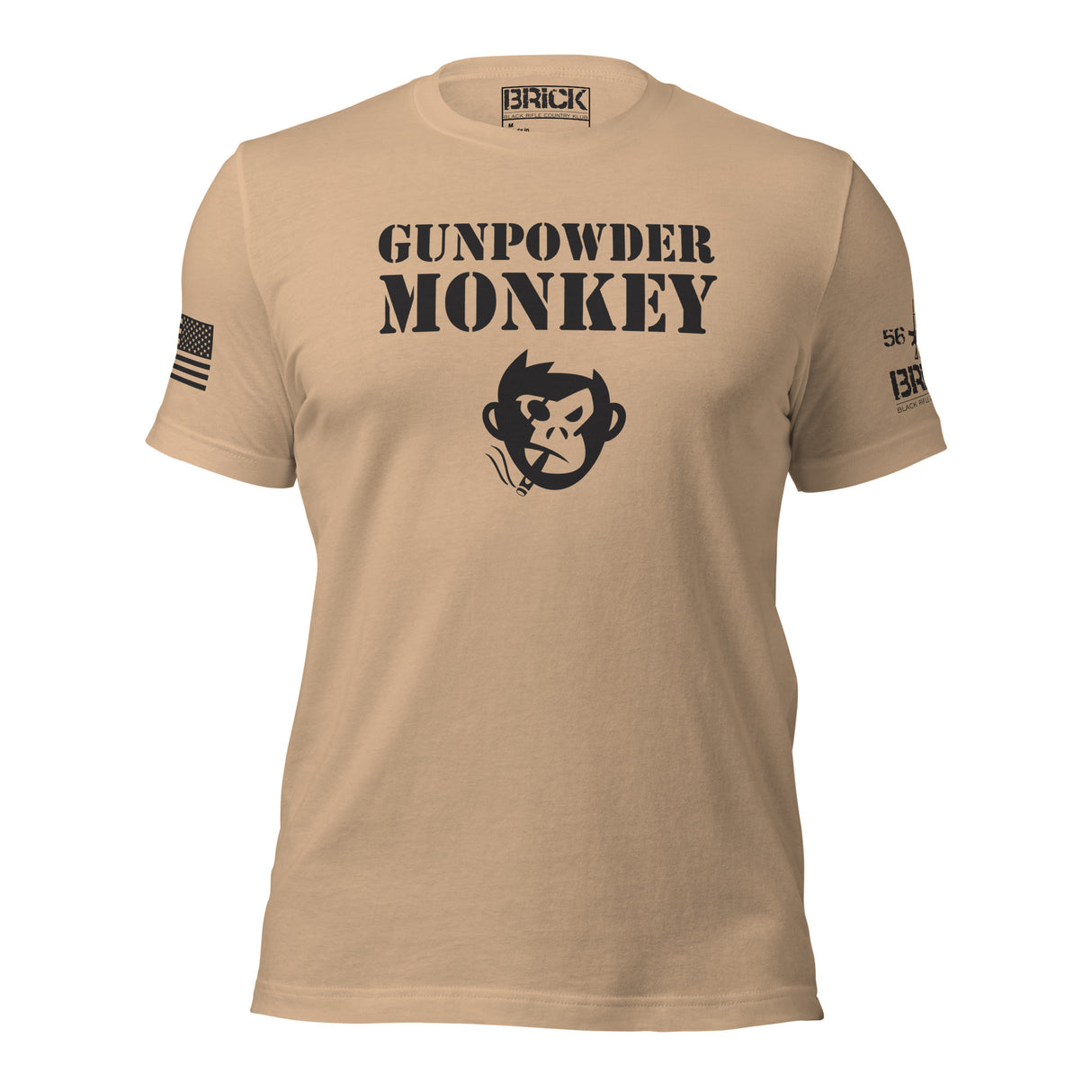 GUNPOWDER MONKEY 2A PATRIOTIC SHIRT