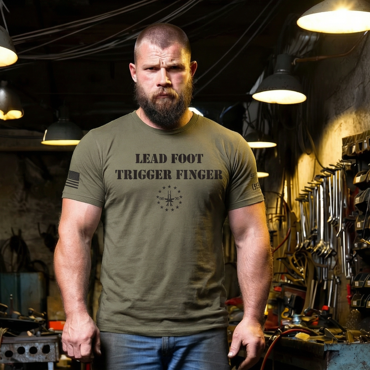 LEAD FOOT TRIGGER FINGER T-SHIRT
