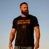 BURN THE BOATS! 2A PATRIOTIC SHIRT