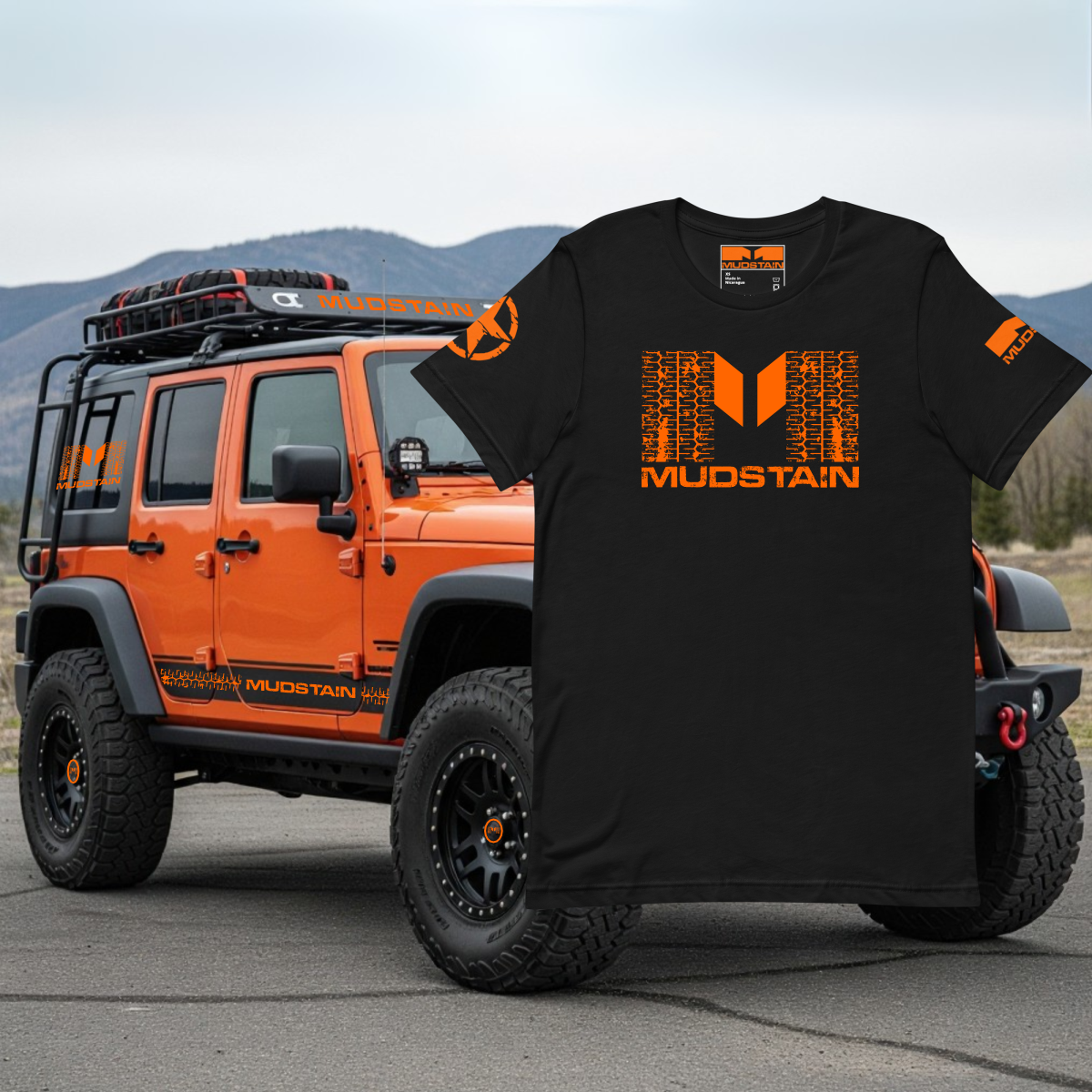 MUDSTAIN LOGO TEE
