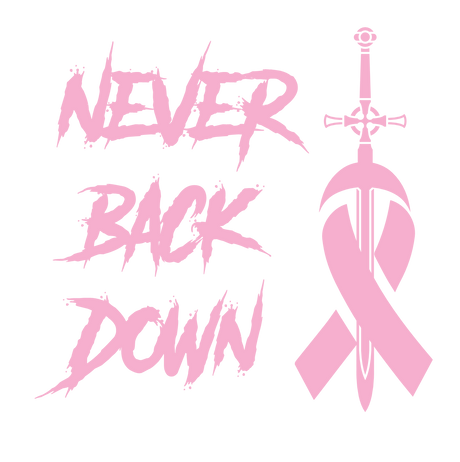 NEVER BACK DOWN