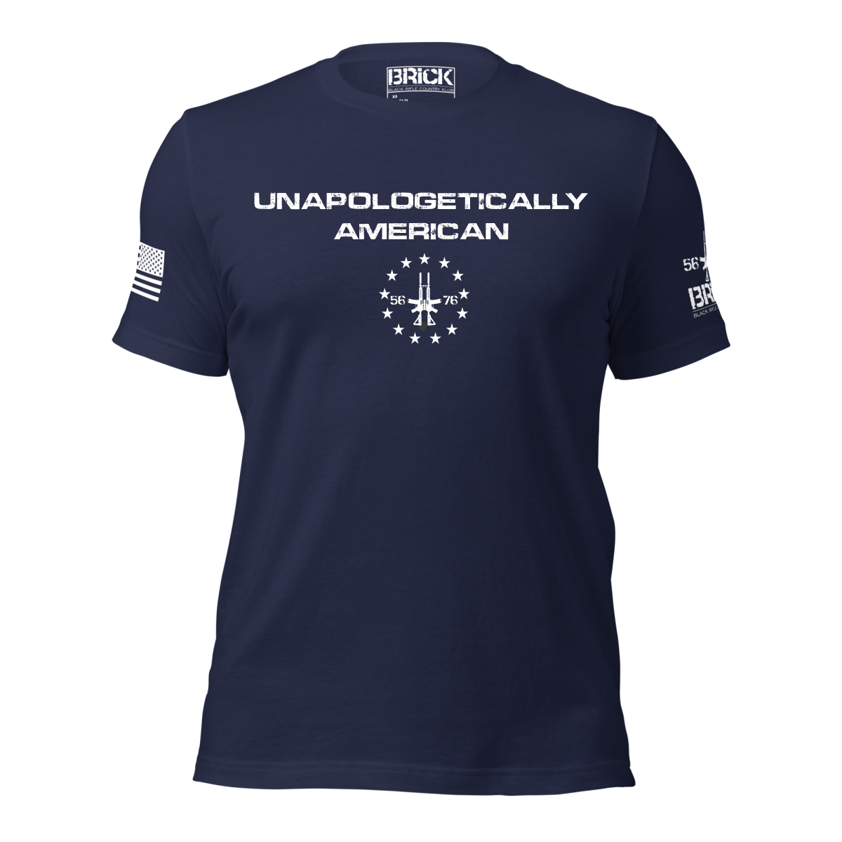 UNAPOLOGETICALLY AMERICAN PATRIOTIC SHIRT II
