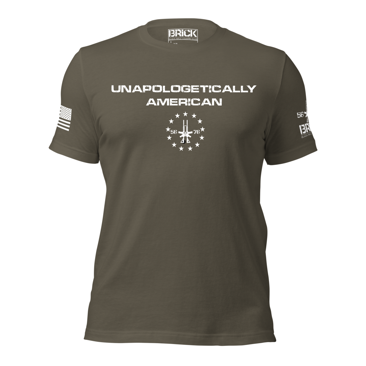 UNAPOLOGETICALLY AMERICAN PATRIOTIC SHIRT II