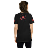 CHALK LINES 2A GAMER GIRL PATRIOTIC SHIRT